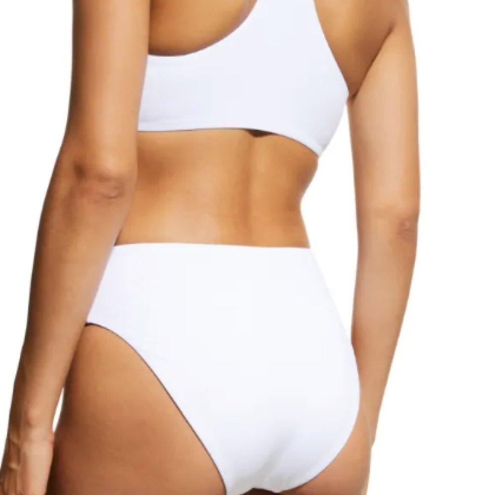NWT Zip Front Racerback Top - Picture 2 of 5
